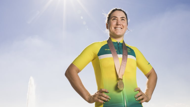 Commonwealth Games gold medalist Chloe Hosking.