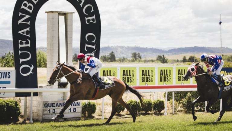 The Queanbeyan Cup is the last race on the card today.