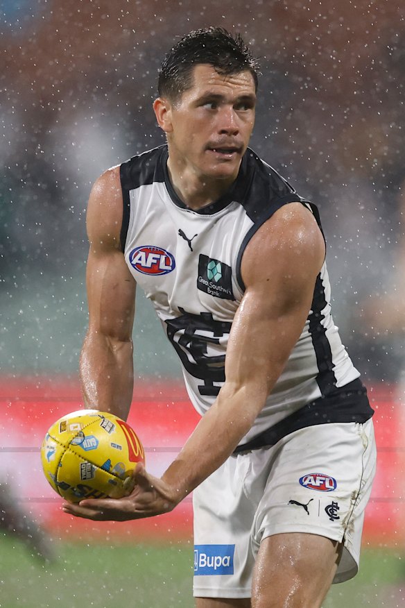 Carlton’s Ben Ainsworth.