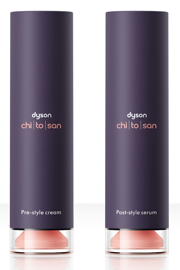 Dyson’s new hair serum range.
