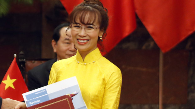 VietJet was founded by Nguyen Thi Phuong Thao, Vietnam's first female billionaire.