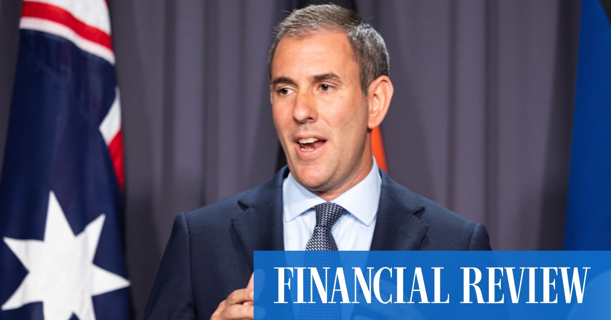 Jim Chalmers essay: Barrenjoey bank analyst Jonathan Mott says investment returns are under threat from 'values-based capitalism' - Vimarsana News