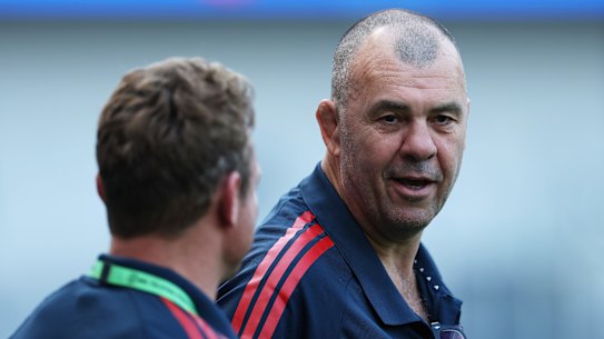 MIchael Cheika is finishing up with the Roosters in the next few weeks.
