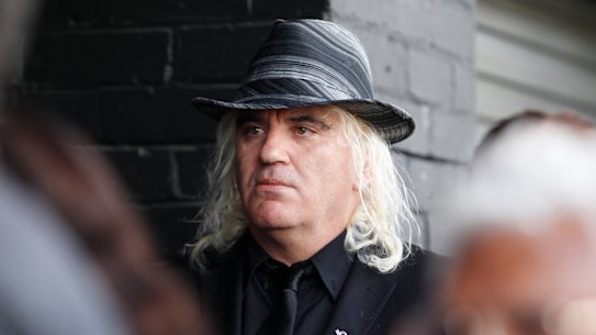 Collingwood stalwart and superfan Jeff “Joffa” Corfe in 2011.