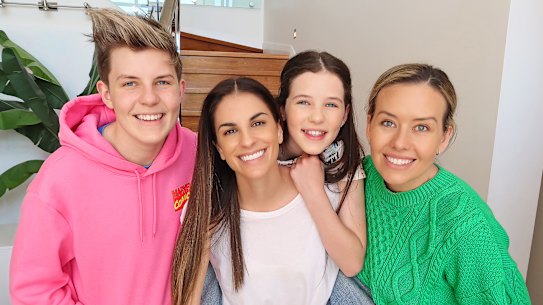 Prezley and Charli do YouTube, Tik Tok and DreamWorks outside of school hours.