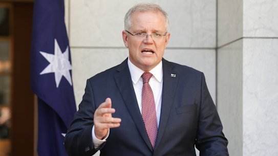 Prime Minister Scott Morrison.