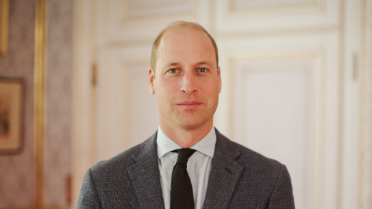 The Prince of Wales, William addresses the Earthshot Innovation Prize summit via videolink from the UK.