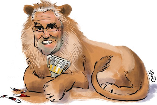 Pride of the Lions: Chris Fagan.