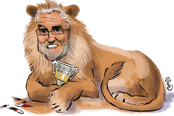 Pride of the Lions: Chris Fagan.