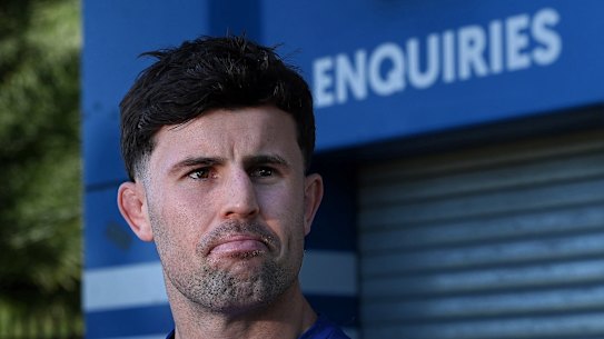 Bulldogs halfback Toby Sexton.