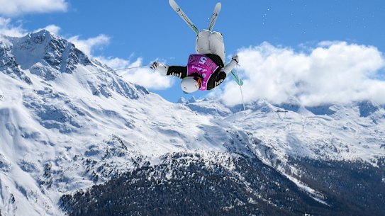 Matt Graham in full flight. 