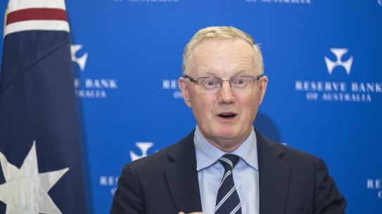 RBA Governor Phil Lowe said Australia’s record lowe interest rate was no longer necessary.