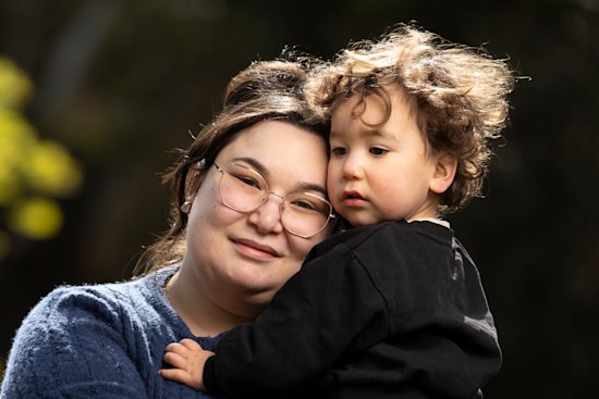 Melton resident Sara Masudy and her son, Atlas.