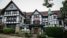 The Chi Phi fraternity house at Cornell University.