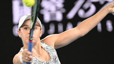 Ash Barty was too good for Madison Keys in their semi-final.