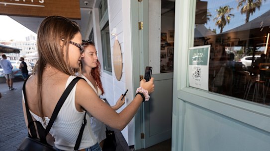 Health organisations have emphasised the importance of contactless visitor check-ins at public outlets.