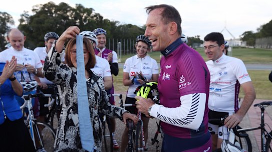 Former prime minister Tony Abbott.