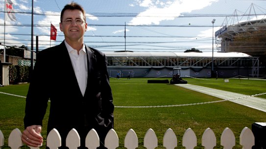 Andrew Jones in his time at Cricket Australia.