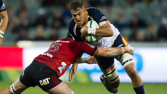 Brumbies lock Rory Arnold says no time to relax with season at stake