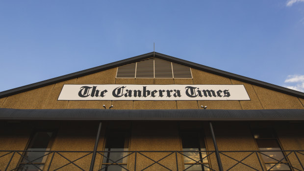 Welcome to The Canberra Times' new website
