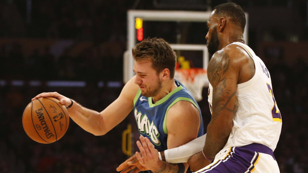 NBA wrap: Doncic stars again as Mavericks break Lakers