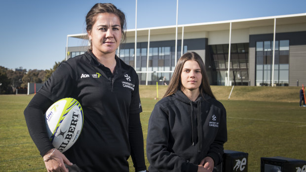 Sammie Wood picks rugby as University of Canberra launches series