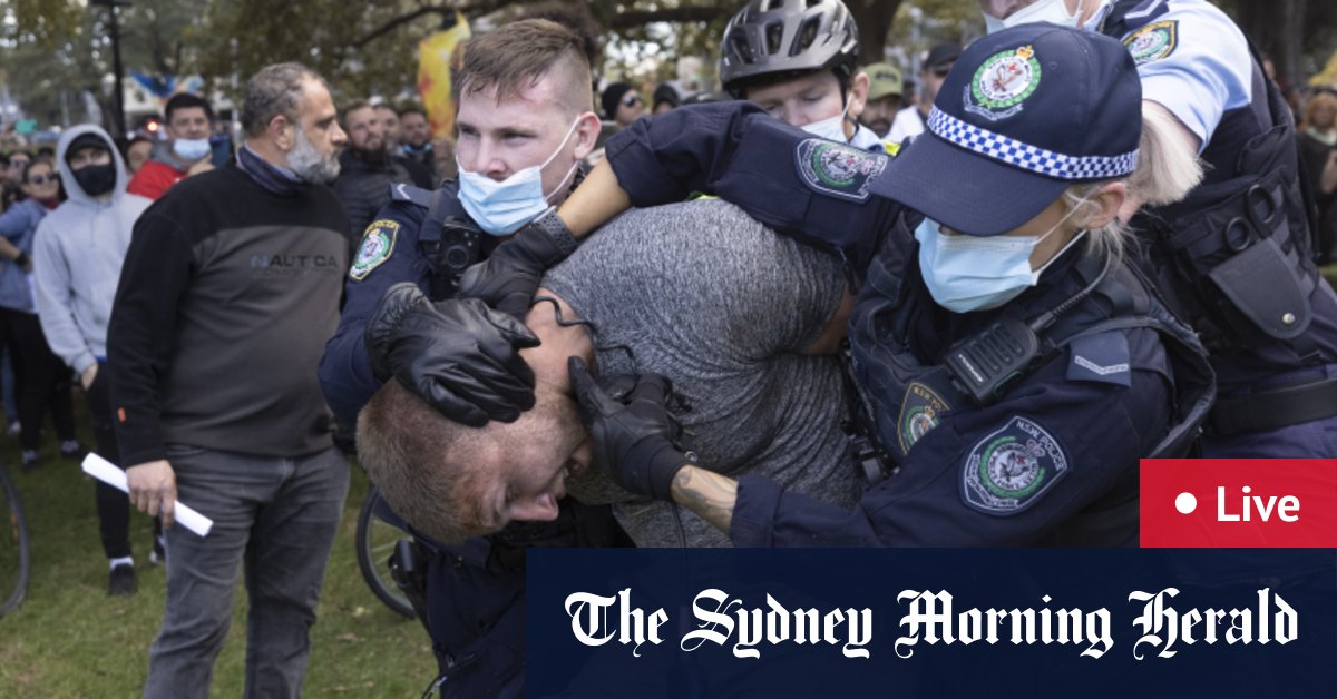 Australia Covid Live Updates Lockdown Protests In Sydney And Melbourne End In Arrests Nsw Covid Cases Grow Victoria Covid Cases Grow Sydney Melbourne Sa Orange Lockdowns Continue Tokyo Olympics Covid Cases Grow