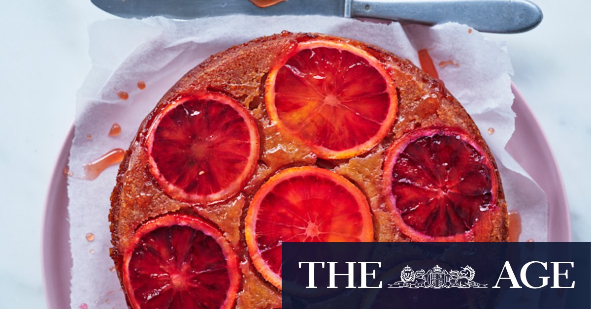 Helen Goh dessert: blood orange portokalopita - Vimarsana News