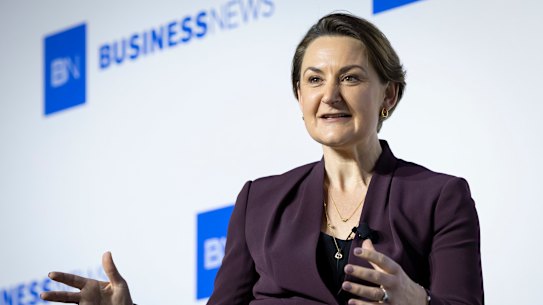 Amber-Jade Sanderson, WA’s Minister for Energy and Decarbonisation; Manufacturing; Skills and TAFE; Pilbara.
