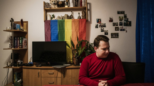 Cezary Nieradko, in his new home of Lublin, Poland after leaving Krasnik due to being discriminated against for being openly gay, he said.