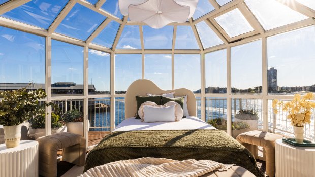 Glass rooms pop up at Sydney harbourside hotel for winter