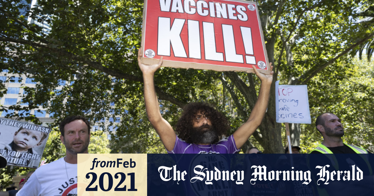 Millions March Rally Against Vaccine Draws Hundreds