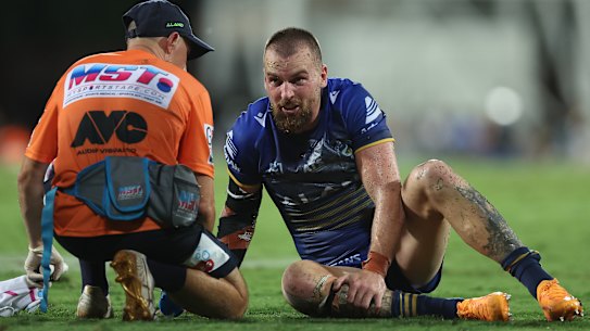 Clint Gutherson will be sidelined for up to five weeks after under-going minor knee surgery