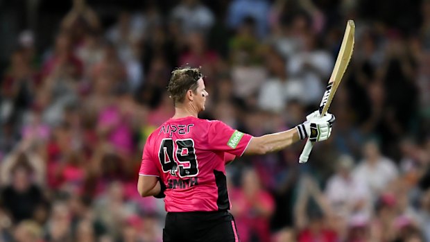 Sydney Sixers star Steve Smith.