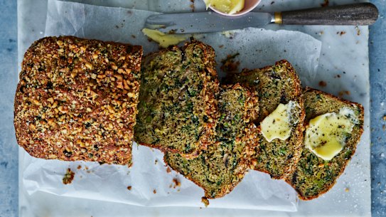 Spring vegetable loaf.