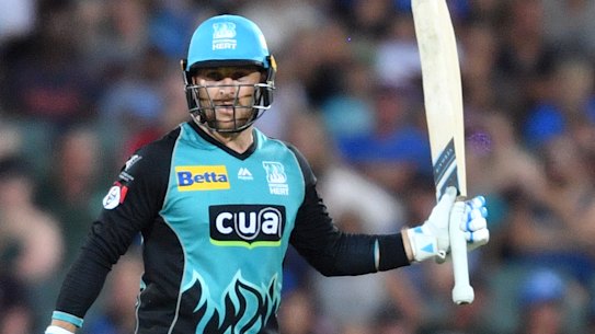 Brendon McCullum will finish with Brisbane Heat after this season.