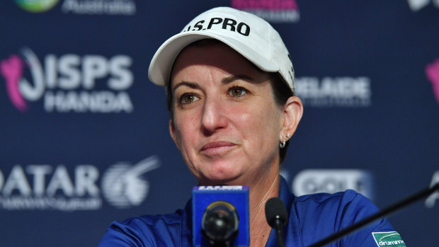 Karrie Webb has been laid low by a virus in the lead-up to the Australian Open.