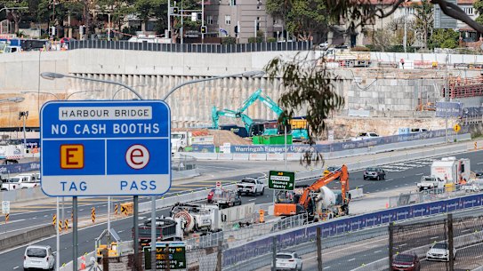 Major upgrades to the Warringah Freeway will intensify from December 27, causing major delays for those travelling across the harbour bridge. 