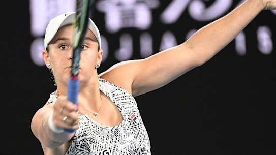 Ash Barty was too good for Madison Keys in their semi-final.