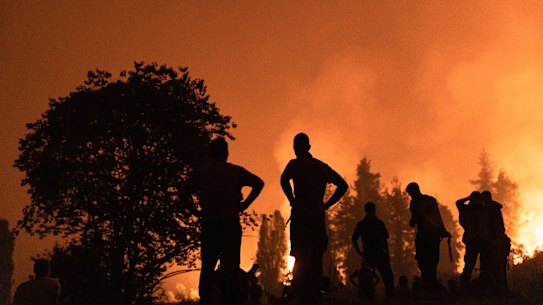 Climate related heatwaves across the Northern Hemisphere have seen fires surge across Greece. 