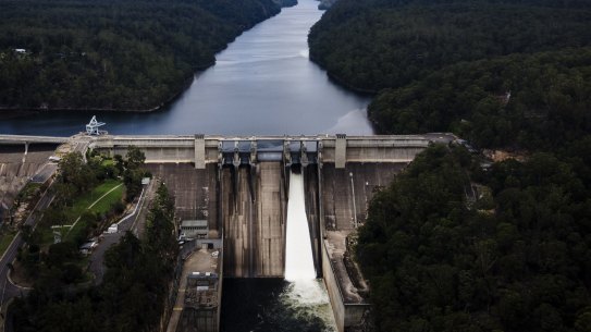 The NSW government is proposing to raise the walls of the Warragamba Dam.