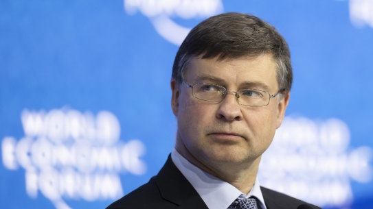 EU Trade Commissioner Valdis Dombrovskis says a free trade agreement could be struck next year.