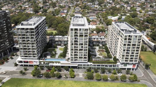 The Macquarie Park apartments were issued with a rectification order.
