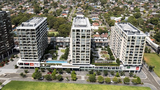 The Macquarie Park apartments were issued with a rectification order.