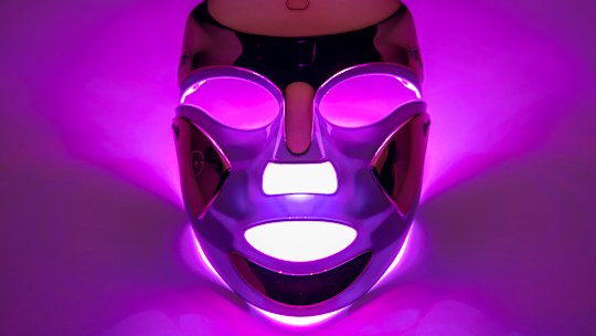 LED light therapy is said to help with conditions such as acne, eczema, sun damage and pigmentation.