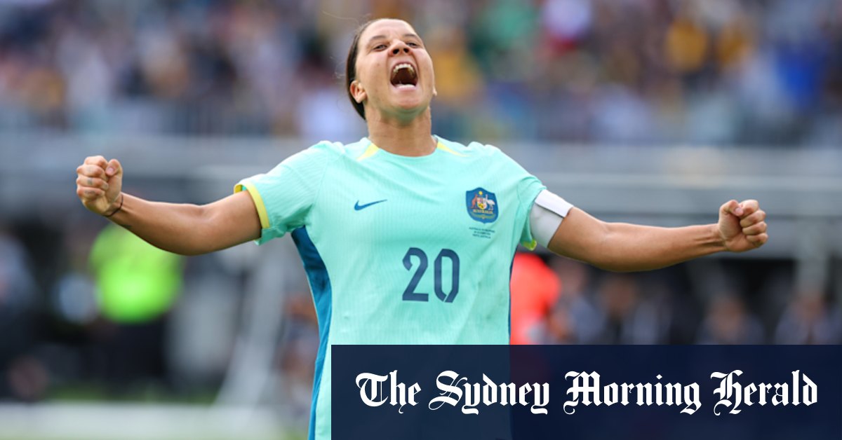 Sam Kerr set for Matildas return in friendlies against Wales and England