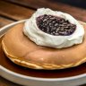Theeca serves one giant pancake.