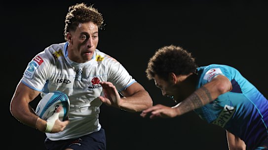 Mark Nawaqanitawase has gone from strength to strength for the Waratahs this season.