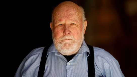 Barry Charles leaves the special commission of inquiry into LGBTIQ hate crimes on Tuesday.