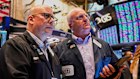 Traders on the floor of the New York Stock Exchange. There is increasing bullishness among investors that the worst of the tariff shocks are over.